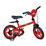 Ficha técnica e caractérísticas do produto Bicicleta Aro 12 com Rodinhas Disney Carros - Bandeirante