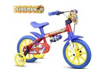 Ficha técnica e caractérísticas do produto Bicicleta Aro 12 Infantil Masculina Nathor Fireman