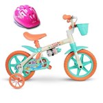 Ficha técnica e caractérísticas do produto Bicicleta Aro 12 Infantil Sea Capacete Nathor