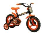 Ficha técnica e caractérísticas do produto Bicicleta Aro 12 Infantil Track Bikes Arco-Iris Preto/Laranja