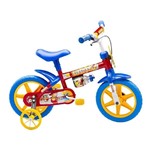 Ficha técnica e caractérísticas do produto Bicicleta Aro 12 Masculina Fireman Vermelho - Nathor