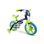 Ficha técnica e caractérísticas do produto Bicicleta Aro 12 Nathor Space - Azul/Verde