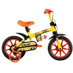 Ficha técnica e caractérísticas do produto Bicicleta ARO 12 - Power Rex - Amarela - Caloi