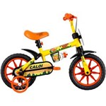 Ficha técnica e caractérísticas do produto Bicicleta Aro 12" Power Rex Caloi - Amarelo