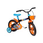 Ficha técnica e caractérísticas do produto Bicicleta Aro 12 Styllkids Garfield Azul e Preta