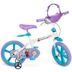 Ficha técnica e caractérísticas do produto Bicicleta Aro 14 Disney Frozen Bandeirante 2498