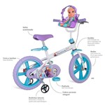 Ficha técnica e caractérísticas do produto Bicicleta Aro 14 Frozen 2 - Bandeirante - Brinquedos Bandeirante