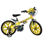 Ficha técnica e caractérísticas do produto Bicicleta Aro 16 Bandeirante Transformers - Amarela