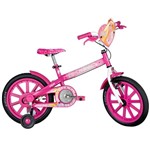Ficha técnica e caractérísticas do produto Bicicleta Aro 16 - Barbie - Caloi