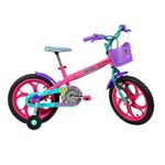 Ficha técnica e caractérísticas do produto Bicicleta Aro 16 Caloi Barbie - Rosa