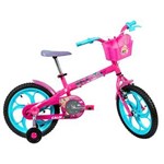 Ficha técnica e caractérísticas do produto Bicicleta Aro 16 Caloi Barbie T10R16V1 - Rosa