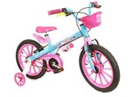 Ficha técnica e caractérísticas do produto Bicicleta Aro 16 Candy Infantil Feminina - Nathor