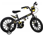 Ficha técnica e caractérísticas do produto Bicicleta Aro 16 com Rodinhas Batman - Bandeirante