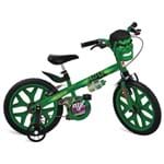 Ficha técnica e caractérísticas do produto Bicicleta Aro 16 com Rodinhas Hulk - Bandeirante