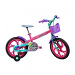 Ficha técnica e caractérísticas do produto Bicicleta Aro 16 - Disney - Barbie - Rosa - Caloi