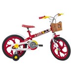 Ficha técnica e caractérísticas do produto Bicicleta ARO 16 - Disney - Minnie Mouse - Vermelho - Caloi