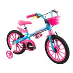 Ficha técnica e caractérísticas do produto Bicicleta Aro 16 Feminina Nathor Candy