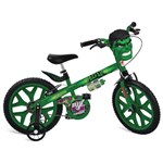 Ficha técnica e caractérísticas do produto Bicicleta Aro 16 Hulk Vingadores - Bandeirante 2422 - Brinquedos Bandeirante