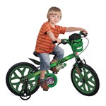 Ficha técnica e caractérísticas do produto Bicicleta Aro 16 Hulk Vingadores - Bandeirante