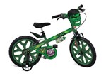 Ficha técnica e caractérísticas do produto Bicicleta Aro 16 Hulk Vingadores Bandeirante