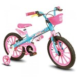 Ficha técnica e caractérísticas do produto Bicicleta Aro 16 Infantil Feminina Candy - Nathor