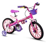 Ficha técnica e caractérísticas do produto Bicicleta Aro 16 Infantil Menina Nathor Top Girls 5 a 8 Anos