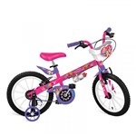 Ficha técnica e caractérísticas do produto Bicicleta Aro 16 - Princesas Disney - Bandeirante 2399