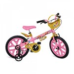 Ficha técnica e caractérísticas do produto Bicicleta Aro 16 Princesas Disney Bandeirantes