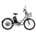 Ficha técnica e caractérísticas do produto Bicicleta Aro 24 Elétrica Pas 350 W Branco Track