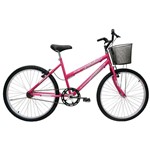 Ficha técnica e caractérísticas do produto Bicicleta Aro 24 Feminina Bella com Cesta - Cairu