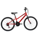 Ficha técnica e caractérísticas do produto Bicicleta ARO 24 - Max - Vermelha - Caloi