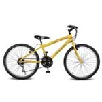 Ficha técnica e caractérísticas do produto Bicicleta Aro 24 Move 21v Amarelo Kyklos