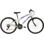 Ficha técnica e caractérísticas do produto Bicicleta Aro 24 Mtb Polimet V-brake 18v Branca