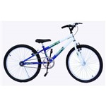 Ficha técnica e caractérísticas do produto Bicicleta Aro 24 Onix Masc Sem Marcha Azul
