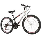Ficha técnica e caractérísticas do produto Bicicleta Aro 24 Track & Bikes Axess 18V - Branca / Preta