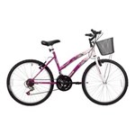 Ficha técnica e caractérísticas do produto Bicicleta Aro 24 Track & Bikes Paraty Rosa