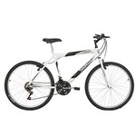 Ficha técnica e caractérísticas do produto Bicicleta Aro 26 18 Marchas Status Lenda - Branco