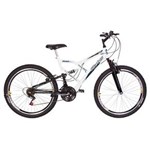 Ficha técnica e caractérísticas do produto Bicicleta Aro 26 18v Status Full - Branca