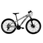 Ficha técnica e caractérísticas do produto Bicicleta Aro 26 21V Branco - Gios FRX Freeride