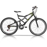 Ficha técnica e caractérísticas do produto Bicicleta Aro 26 Big Rider 21V - Preto - Mormaii