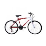 Ficha técnica e caractérísticas do produto Bicicleta Aro 26 Cairu Flash Pop - 21 Velocidades - VERMELHO