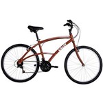 Ficha técnica e caractérísticas do produto Bicicleta Aro 26 Caloi 200 com 21 Marchas - Vermelha