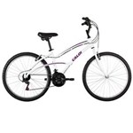 Ficha técnica e caractérísticas do produto Bicicleta Aro 26 Caloi 100 SW com 21 Marchas - Branca