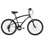 Ficha técnica e caractérísticas do produto Bicicleta Aro 26 Caloi 500 Sport Alumínio com Suspensão Dianteira e 21 Marchas - Cinza