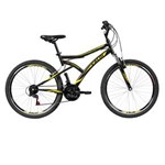 Ficha técnica e caractérísticas do produto Bicicleta Aro 26 Caloi Andes 21 Marchas Suspensão Dianteira