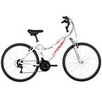 Ficha técnica e caractérísticas do produto Bicicleta Aro 26 Caloi Rouge com 21 Marchas e Suspensão Dianteira - Branca
