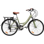 Ficha técnica e caractérísticas do produto Bicicleta Aro 26 Comfort 21V Verde - Blitz