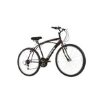 Ficha técnica e caractérísticas do produto Bicicleta Aro 26 Confort Fast 100 21V Conforto e Desempenho Fosco Track & Bikes - PRETO