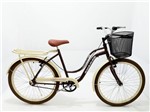 Ficha técnica e caractérísticas do produto Bicicleta Aro 26 Feminina Retrô Galileus com Rodas Aero