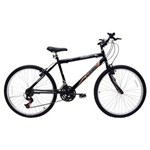 Ficha técnica e caractérísticas do produto Bicicleta Aro 26 - Flash Pop Bike - PRETO